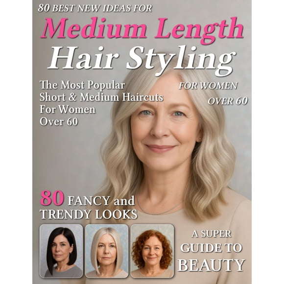 Libro de publicación independiente: peinados para cabello de longitud media