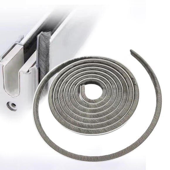 Seal Strip Soezy para ventanas corredizas, 5 m, color gris