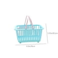 thumbnail image 3 of Openpig Toy Shopping Basket Plastic Portable Baskets with Handles Mini Shopping Basket Play Grocery Basket Toys Storage Organizer for Kids Kids Basket, 3 of 6