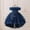 Navy, variant on Dpytoraw Dress For Girls Satin Girl Dress With Puffed Sleeves For Birthday Party Christening And Toddler Short Sleeve Dresses,Beige Size 3-4 Years