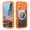 Orange, variant on for iPhone 17 Case,Waterproof & Snow-Proof Built-in Screen & Camera Protector with Magnetic IP68 Underwater Full Body 17FT Military Dropproof Shockproof Phone Case,Black/Blue/Orange