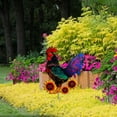 beautiful-rooster-metal-large-sized-garden-stake-home-hanging-ornament