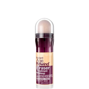 Maybelline Instant Age Rewind Eraser Treatment Makeup: Rejuvenating Concealer with Goji Berry & Collagen - Buff Beige