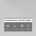 thumbnail image 4 of Outsunny Outdoor Chair Cushions with Backrest for Garden Patio, Light Grey, 4 of 10