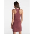 thumbnail image 4 of Avia Women's Ruched Ribbed Dress, Sizes XS-XXXL, 4 of 6