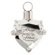 thumbnail image 2 of 1 colgante mini de cristal en forma de corazón para hombre y mujer, fabricado en acero inoxidable. Type4, 2 of 9