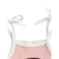 thumbnail image 3 of Faithtur Girls Sleeveless Rainbow Print Off-the-shoulder Suspender One-piece, 3 of 9