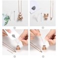 thumbnail image 5 of Teddy Bear Cremation Urn Nekclaces Ashes Jewelry for Men Women Heart Memorial Urn Keepsake Locket Pendant Ash Holder, 5 of 6