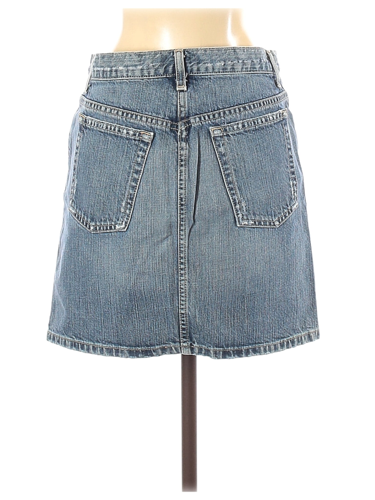 j crew denim skirt