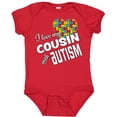thumbnail image 3 of Inktastic I Love My Cousin with Autism Boys or Girls Baby Bodysuit, 3 of 5