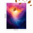 thumbnail image 3 of Qisvanset Framed Canvas Wall Art 12x16 Inch Colorful Impressionist Psalm Home Baptism Art Gift, 3 of 5