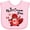 AD-Pink, variant on Inktastic My 1st Canada Day with Red and White Maple Leaves Boys or Girls Baby Bib