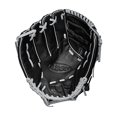 thumbnail image 3 of Wilson A360 Youth Baseball Glove 12 Inches RHT Black Silver, 3 of 4