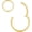 Gold, variant on Hypoallergenic Nose Rings 20G 18G 16G 14G 12G 10G 8G 316l Surgical Steel Septum Jewelry Hinged Segment Ring Body Piercing Nose Hoop Lip Rings Nose Helix Cartilage Rook Earrings