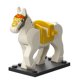 thumbnail image 1 of Caballero Medieval de venta única, caballos de guerra, lobos, osos de tigre, ciervo, dragón, Animal, juguete decorativo, bloque de construcción Moc, sillines de cuerda K039, 1 of 4