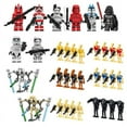 thumbnail image 1 of 34 PCS Space Battle Minifigures Set, ABS Building Blocks for Kids and Collectors, 1 of 10