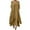 Glisme Yellow353, variant on Glisme Casual Dresses For Women Loose O Neck Irregular Solid Long Sleeve Dress Red Sundress Graduation Dresses