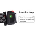 thumbnail image 3 of Linterna frontal LED de inducción de onda LED COB configurada en ángulo 2 x luz de diadema LED alto brillo para escalada Reparación de emergencia Montar en exteriores ANGGREK Otros, 3 of 8