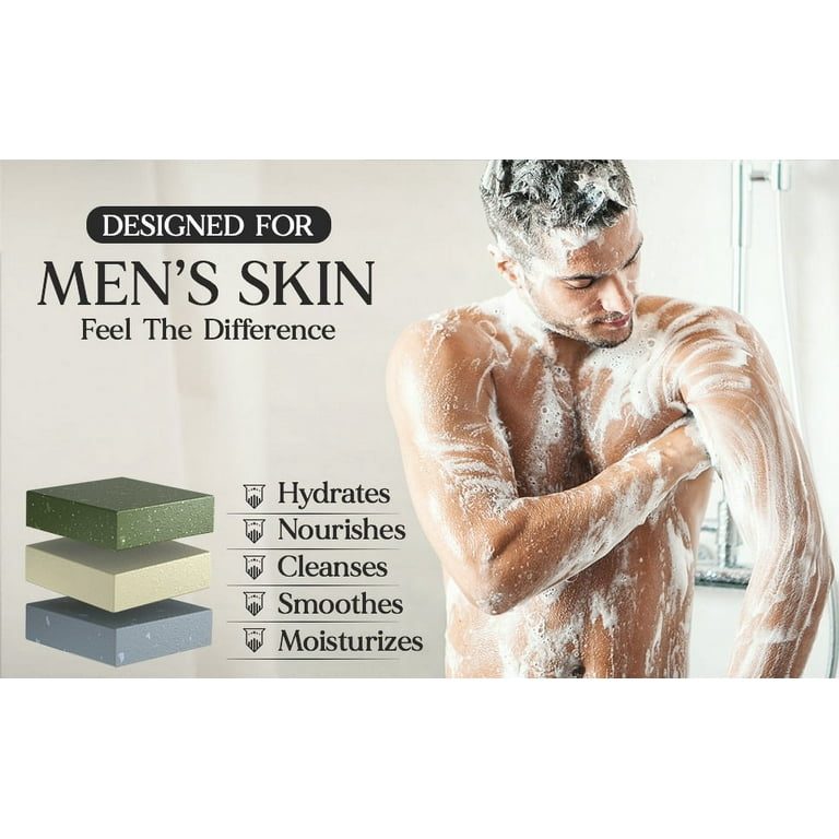 Bar Soap - Men's III (Seductive & Sophisticated) Scent
