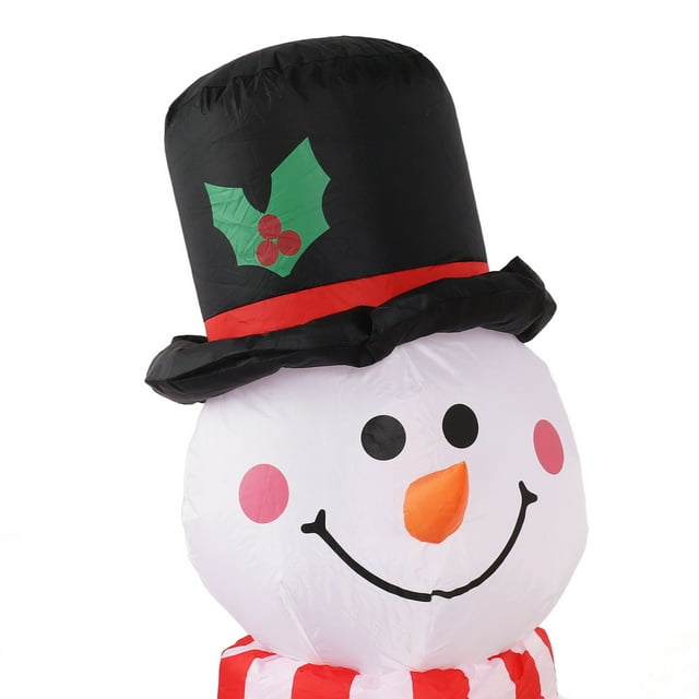 Oubit Inflatable Christmas Snowman,1.5m Inflatable Christmas Snowman Christmas Inflatable Decoration Outdoor Inflatable Christmas Snowman Masterfully Created