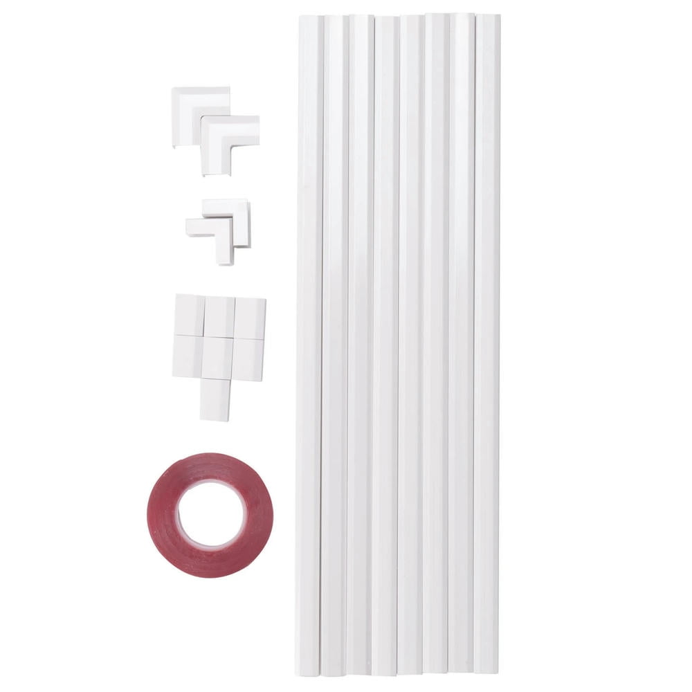For Cord Channel Cable Concealer - CMC-03 Cord Cover Wall Cable Management System - 125 Inch Cable Hider Raceway Kit