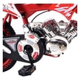 thumbnail image 4 of Bicicleta Entrenadora Niños Aeiou Baj-15005 R16 Motocross Rojo, 4 of 5
