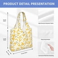 thumbnail image 3 of Vsdgher Banana Print canvas Tote Bag, Lightweight Cloth Bags, Suitable for shopping, groceries, travel, 3 of 4