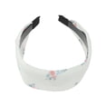 thumbnail image 5 of Unique Bargains 1 Pc Headband Fresh Flower Wide Hair Accessories White, 5 of 5