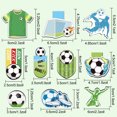 thumbnail image 4 of 10 piezas de marcadores magnéticos, fútbol, fútbol infantil, regalos de fiesta, pequeños obsequios para niños, estudiantes, amigos, fanáticos del fútbol, amantes, páginas magnéticas,, 4 of 5