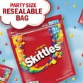thumbnail image 4 of Skittles, Original Fruity Candy Party Size Bag, 50 oz, 4 of 6