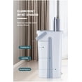 thumbnail image 3 of Home Microfiber Flat Mop Bucket Set with Stainless Steel Handle Squeeze Floor Cleaning Tools Premium Mops, 3 of 4