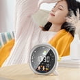 thumbnail image 4 of fastboy Digital Table Clock Accurate Timekeeping And Dual Intelligent Chips Intelligent Announcement Silent pink, 4 of 6