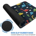 thumbnail image 6 of Long Mouse Pads for Desk,DarkBlue Dinosaurs Clouds Palms Pattern Desk Mats on Top Of Desks, Desk Mouse Pad Extra Large with 3mm Non-Slip Base and Stitched Edge for Gaming,Office,Work,Home 31.5"x15.7", 6 of 6