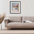 thumbnail image 3 of Stupell Industries Eclectic Cool Cat in Sunglasses Black Framed Print Under Glass, 17 x 21, by The Prints Vibe, 3 of 8