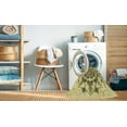 thumbnail image 2 of Ahgly Company Machine Washable Indoor Round Transitional Harvest Gold Area Rugs, 4' Round, 2 of 7