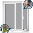 thumbnail image 5 of DIY Magnetic Window Screen, Adjustable Max 55" W x 39" H Fit Most Windows, Full Frame Self-Adhesive Magnetic Strip, No Drilling Fiberglass Anti Mosquito Bug Insect Screen, Reusable & Washable, 5 of 6