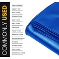 thumbnail image 5 of PROTARP Cubierta de lona extra resistente de 16 mil, impermeable, resistente a los rayos UV, lona de polietileno a prueba de desgarros y desgarros con bordes reforzados para techo, camping, patio, pis, 5 of 5