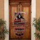 thumbnail image 3 of Colgante de puerta con cara de fantasma de Halloween, cartel de puerta de calabaza, sombrero de bruja, truco o trato, feliz día de Halloween, decoración para el hogar, 2023, 3 of 4