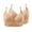 Beige 04, variant on 2pcs No Underwire Bras for Women Push Up Comfortable Adjustable Shoulder Strap Bralettes Full Coverage Bra Plus Size (White 2XL)