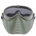 thumbnail image 2 of Tapa De La Cara Máscara de malla de hierro para cara de cosplay resistente a impactos para juego de paintball CS para adultos (2) Sywqhk Para Estrenar, 2 of 8