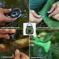 thumbnail image 3 of 2pcs Set Camping Shower Kit, 1 Privacy Tent + 1 Foldable 5-Gallon Solar Shower, Waterproof Easy Setup Outdoor Shower Tent for Hiking Fishing Beach, 3 of 11