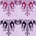 thumbnail image 1 of Ahgly Company Machine Washable Indoor Square Transitional Orchid Purple Area Rugs, 5' Square, 1 of 7
