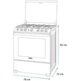 thumbnail image 4 of ESTUFA MABE 30" EMH7602DSS0 CON CAPELO ACERO INOX, 4 of 5