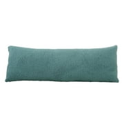 Reafort Ultra Soft Sherpa Body Pillow Cover/Case with Zipper Closure 21"x54" (21"x54" Body Pillow Cover, Blue)