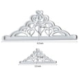thumbnail image 4 of Juego de cortadores de galletas de corona, 2 uds., cortador de corona y corona de princesa, molde para decoración de magdalenas, molde para pasta de goma, 4 of 5