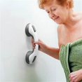 thumbnail image 1 of Manija de ayuda de seguridad Soporte antideslizante Inodoro Baño Seguro Barra de agarre Manija Ventosa al vacío Ventosa Pasamanos,11 Feliz Sencillez, 1 of 5