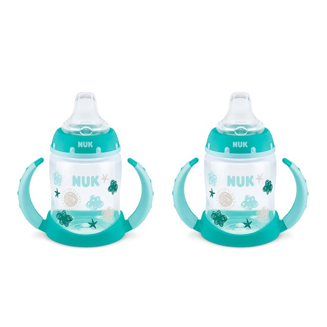 Vaso NUK Learner, 150 ml, más de 6 meses, 2 paquetes, sin BPA