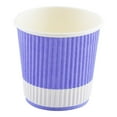 thumbnail image 5 of Restpresso 4 oz Light Purple Paper Coffee Cup - Ripple Wall - 2 1/2" x 2 1/2" x 2 1/4" - 25 count box, 5 of 5