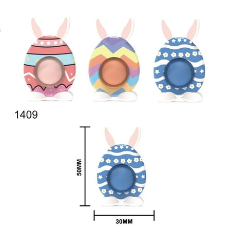 SHANGJUE Stress reliever Easter decompression toys Key buckle - Sensory Toys