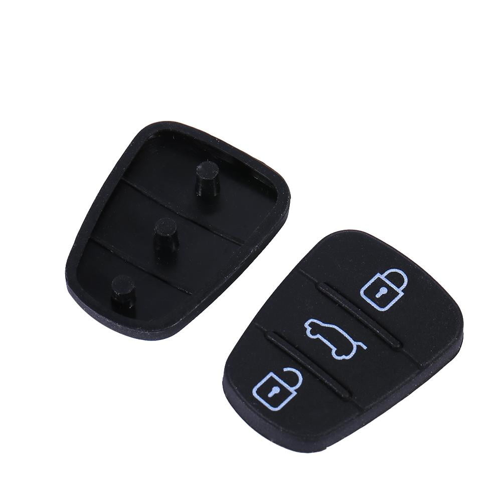 Ashata 2 x 3 Button Flip Folding Remote Auto Key